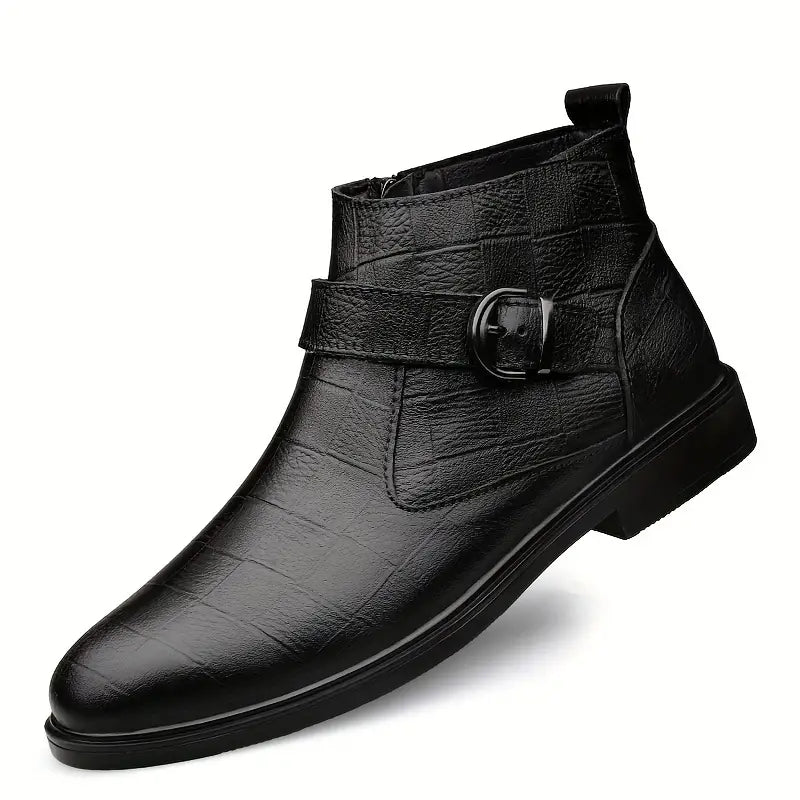Bastien | Belted ankle boots with a distinguished character