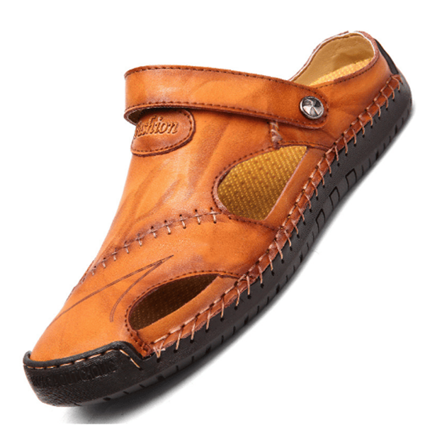 Adrien | Summer mules with artisanal charm