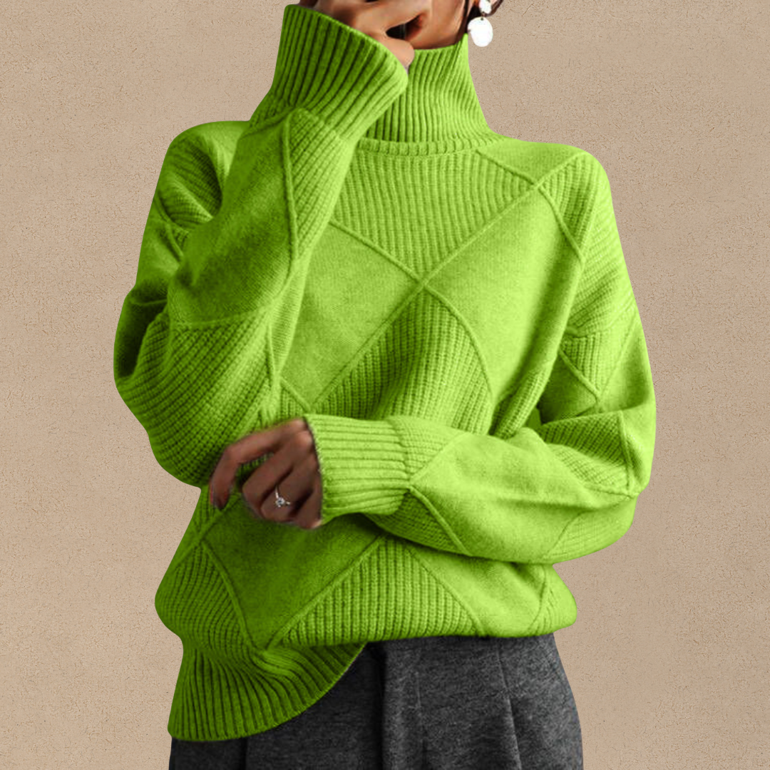 Maelis | Structured sweater with warm elegance