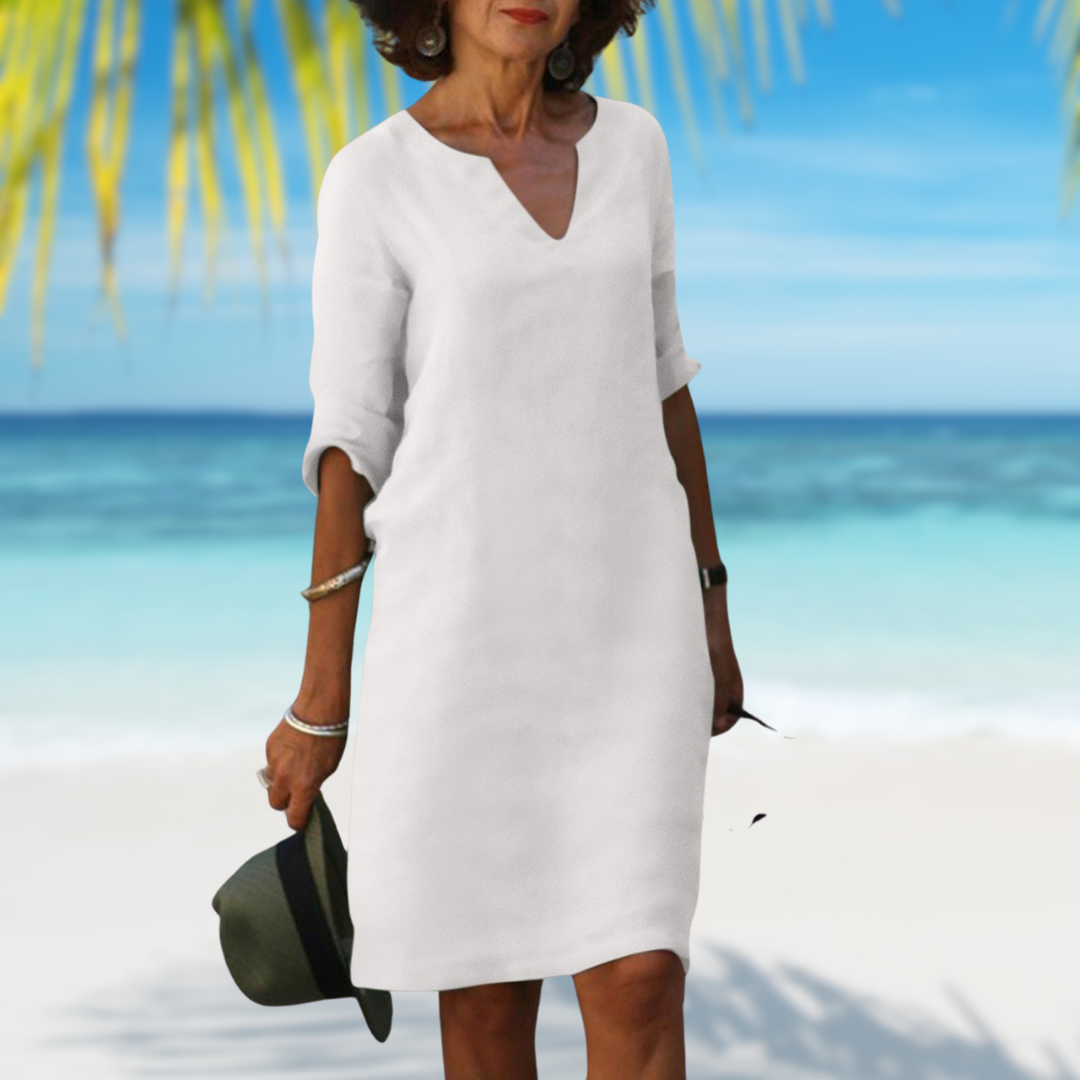 Eulalior | Flowing dress with timeless elegance