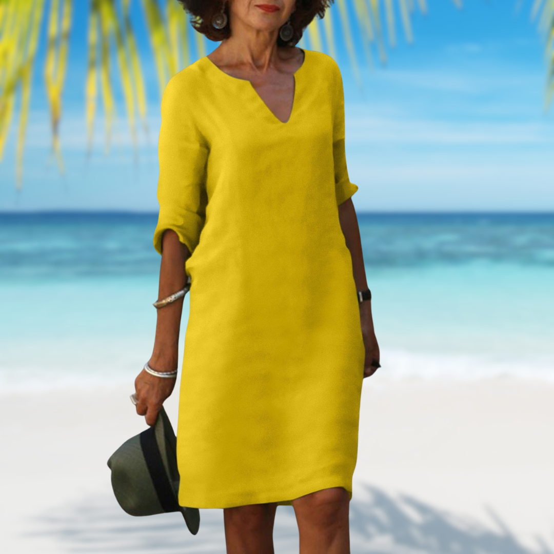 Eulalior | Flowing dress with timeless elegance