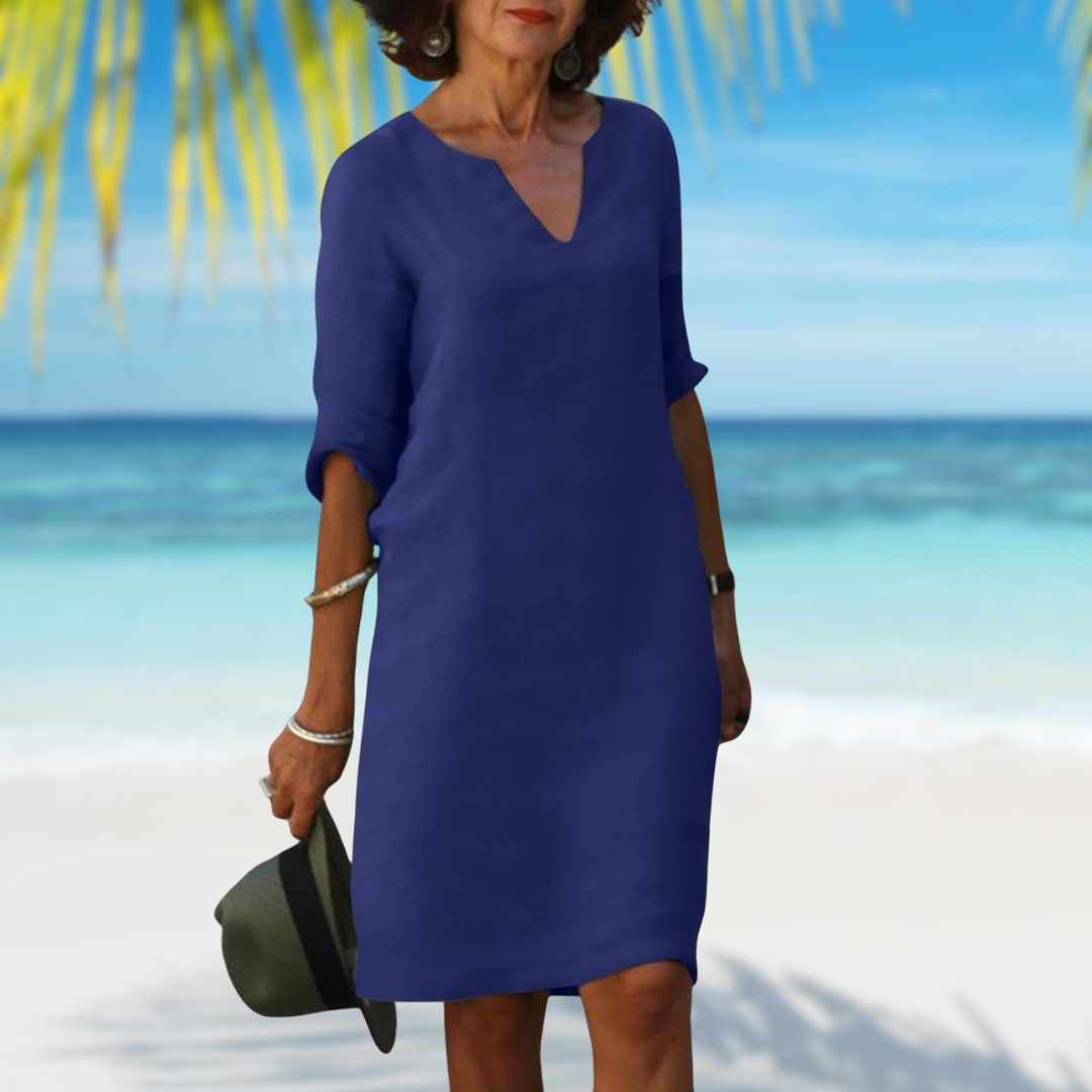Eulalior | Flowing dress with timeless elegance