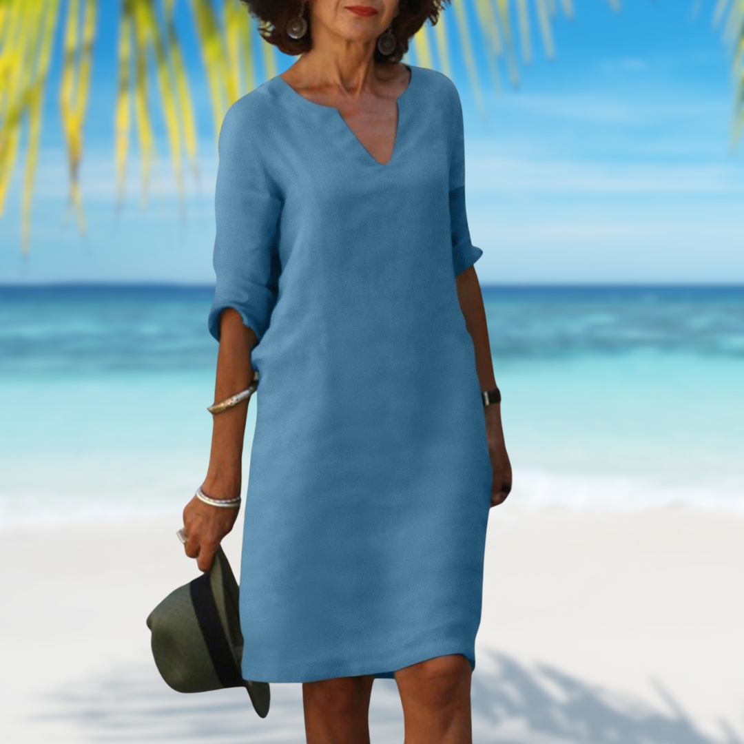 Eulalior | Flowing dress with timeless elegance