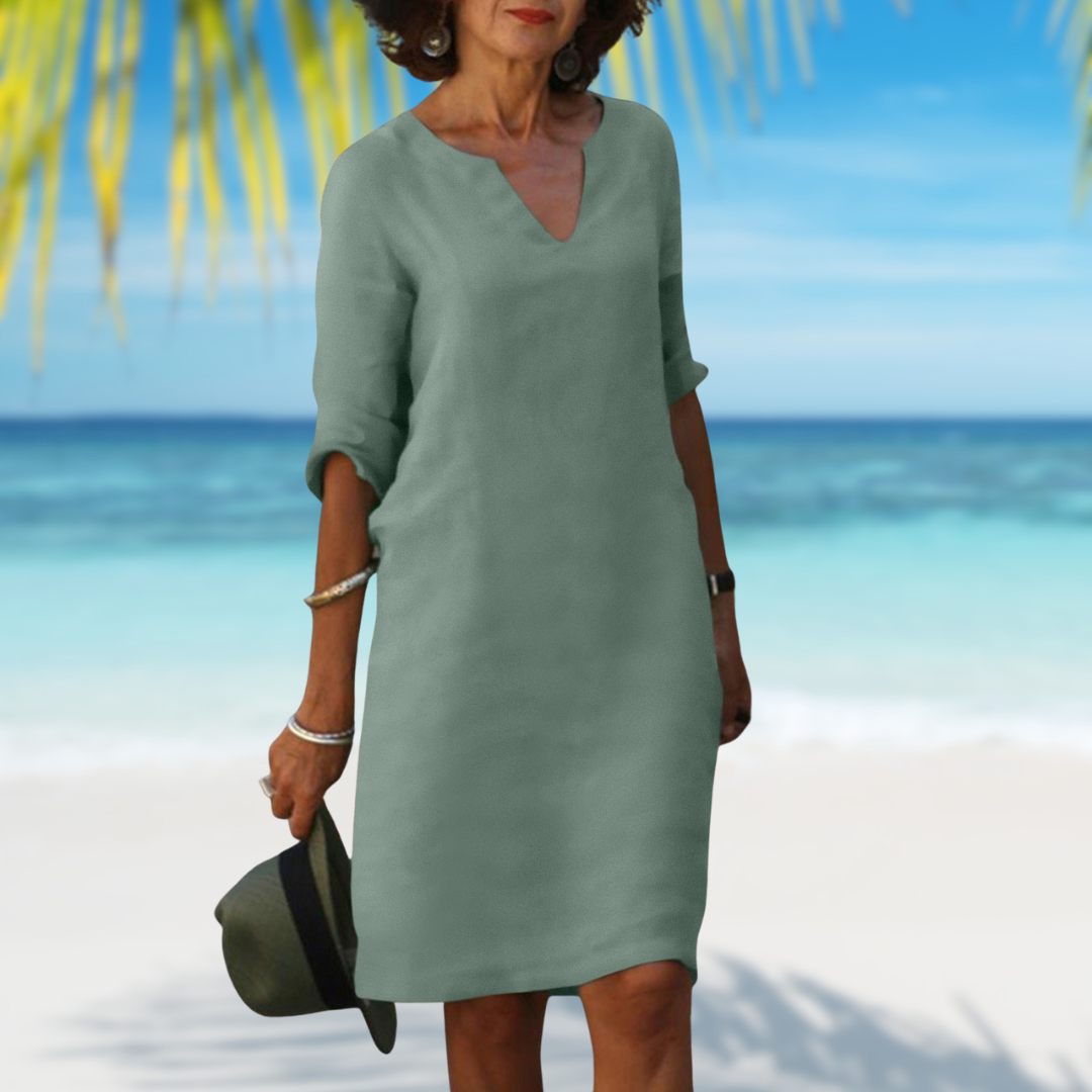 Eulalior | Flowing dress with timeless elegance