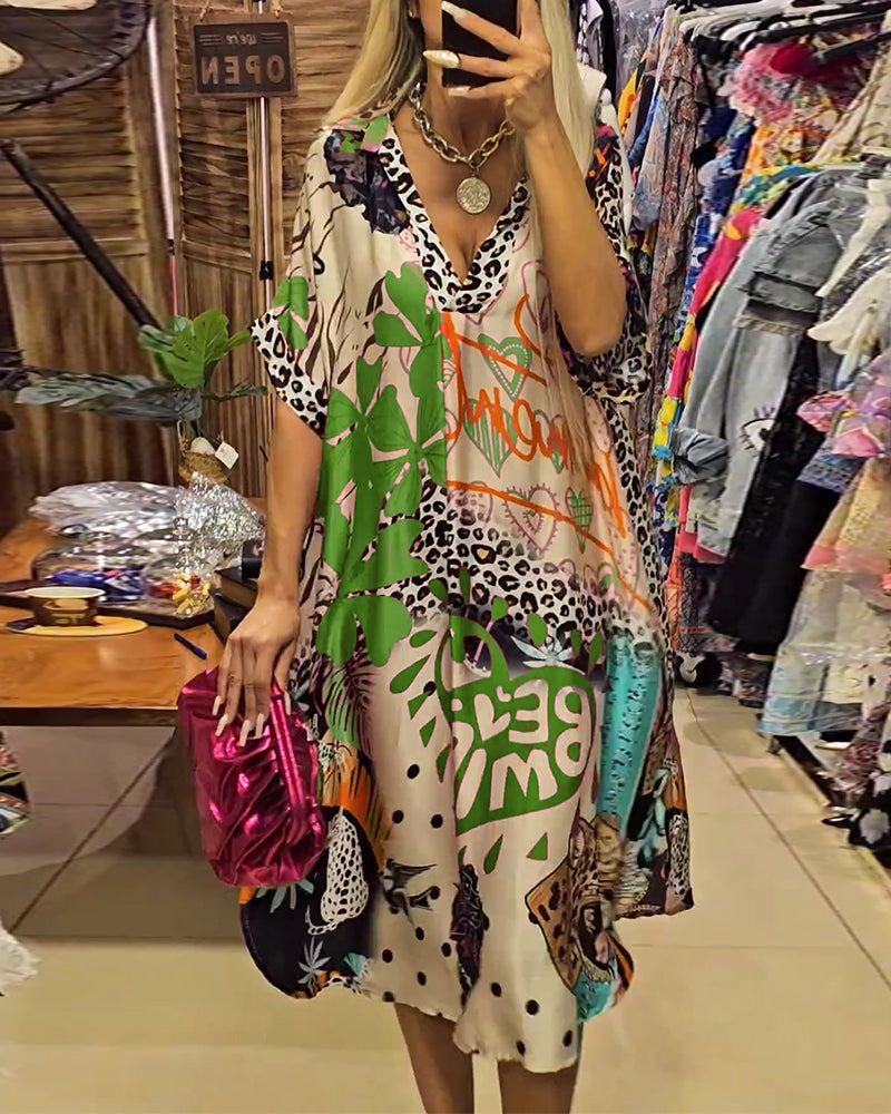 Miriam | Casual V-neck dress