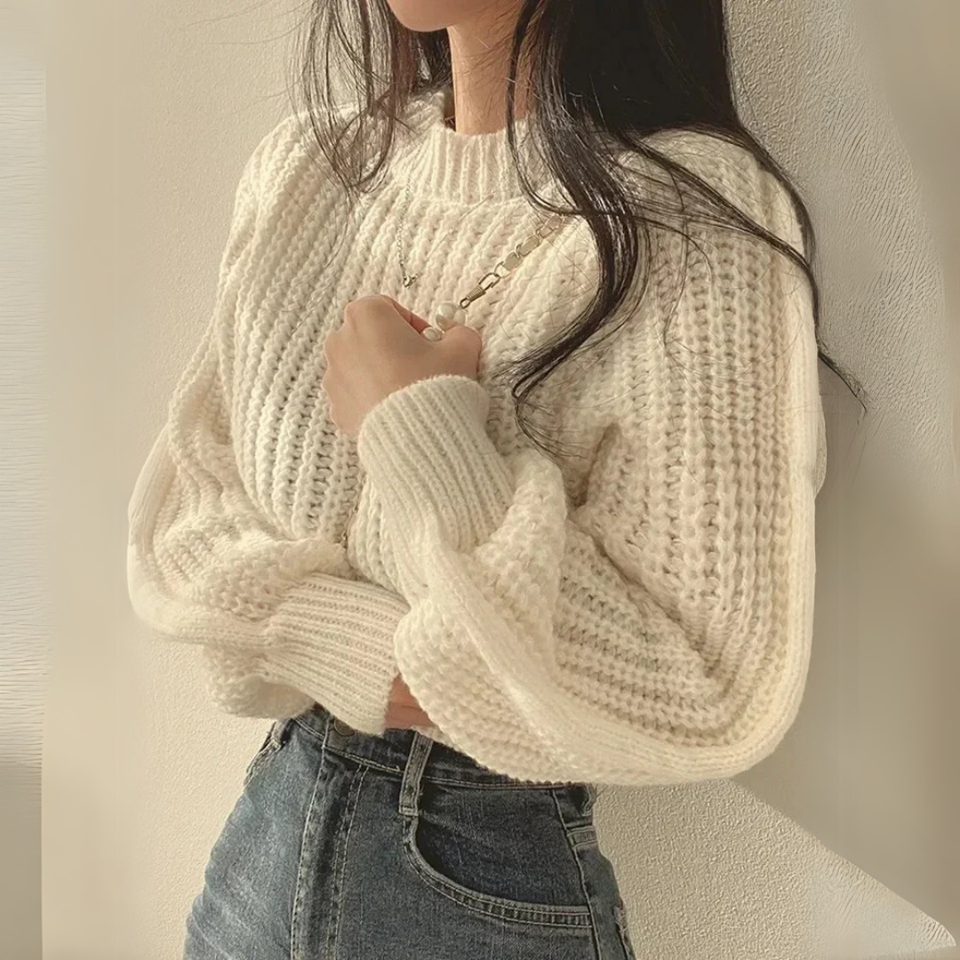 Cristina | Elegant long-sleeved sweater