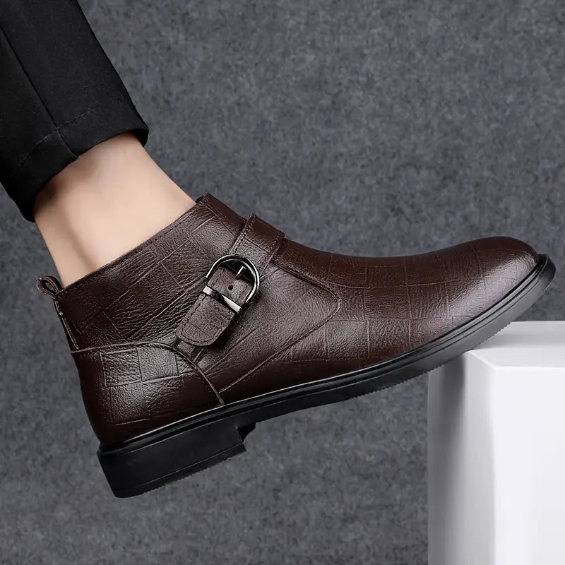 Bastien | Belted ankle boots with a distinguished character