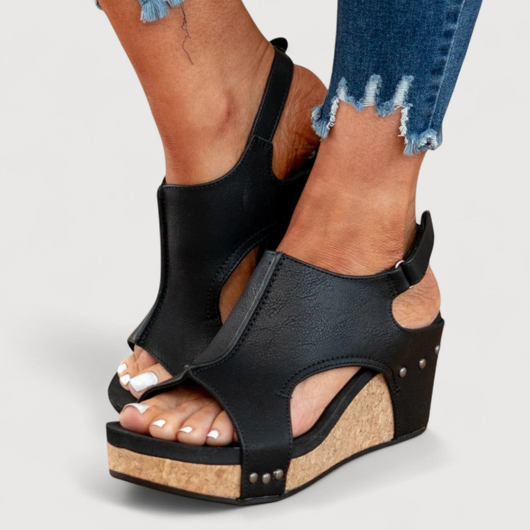 Cira | Wedge sandals