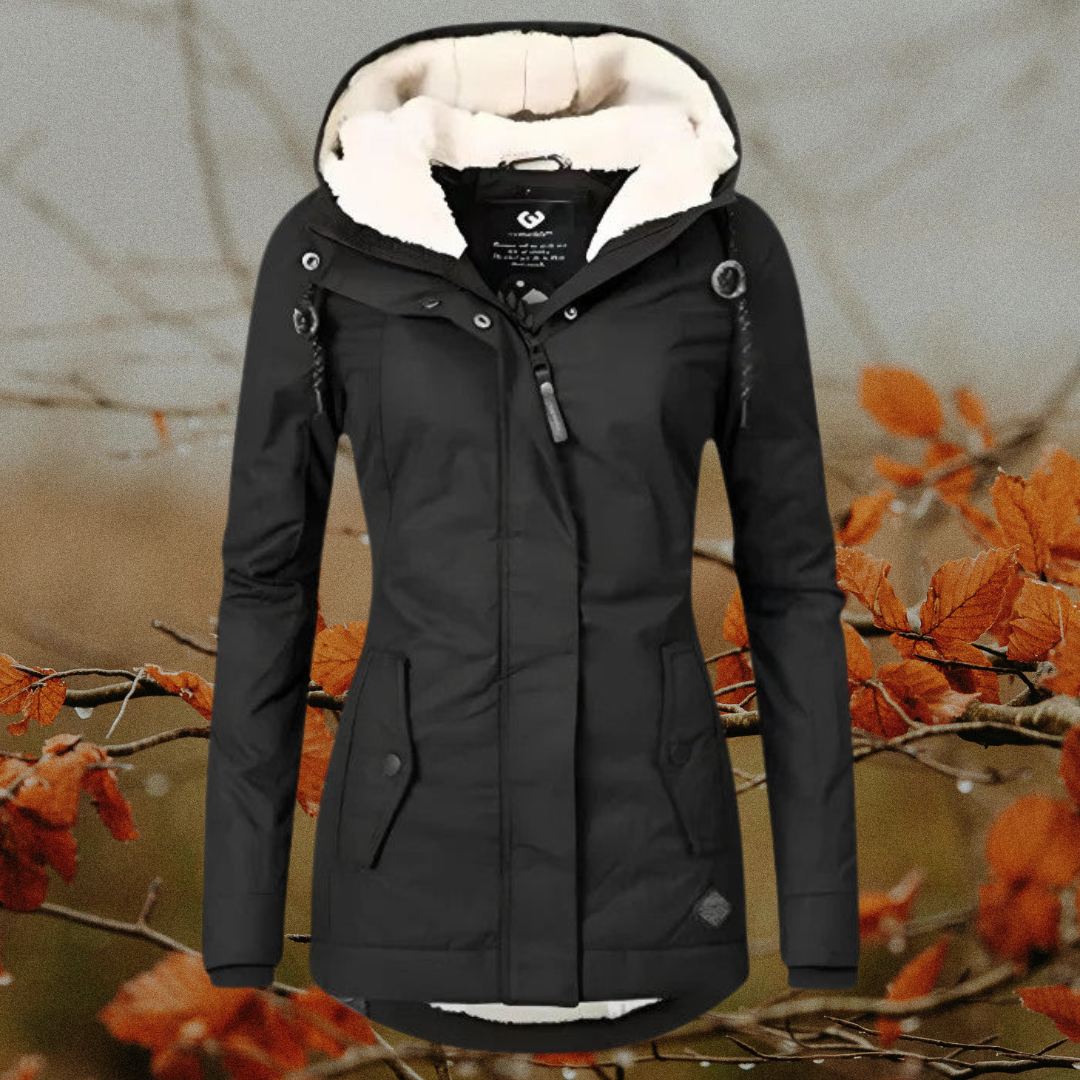 Amélie | Waterproof winter jacket with hood
