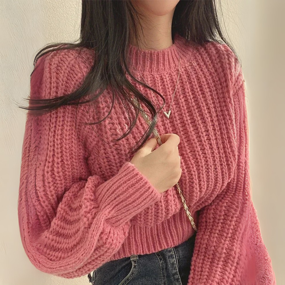 Cristina | Elegant long-sleeved sweater