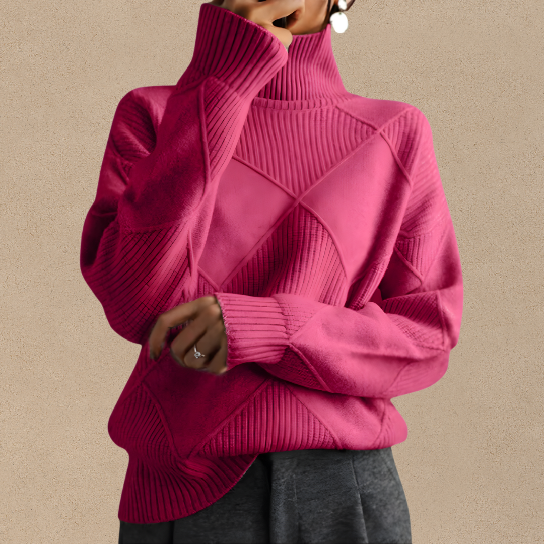 Maelis | Structured sweater with warm elegance