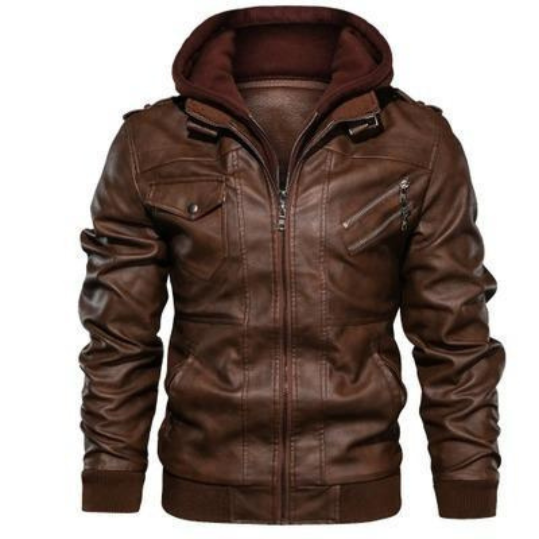 Dorian | Leather winter jacket