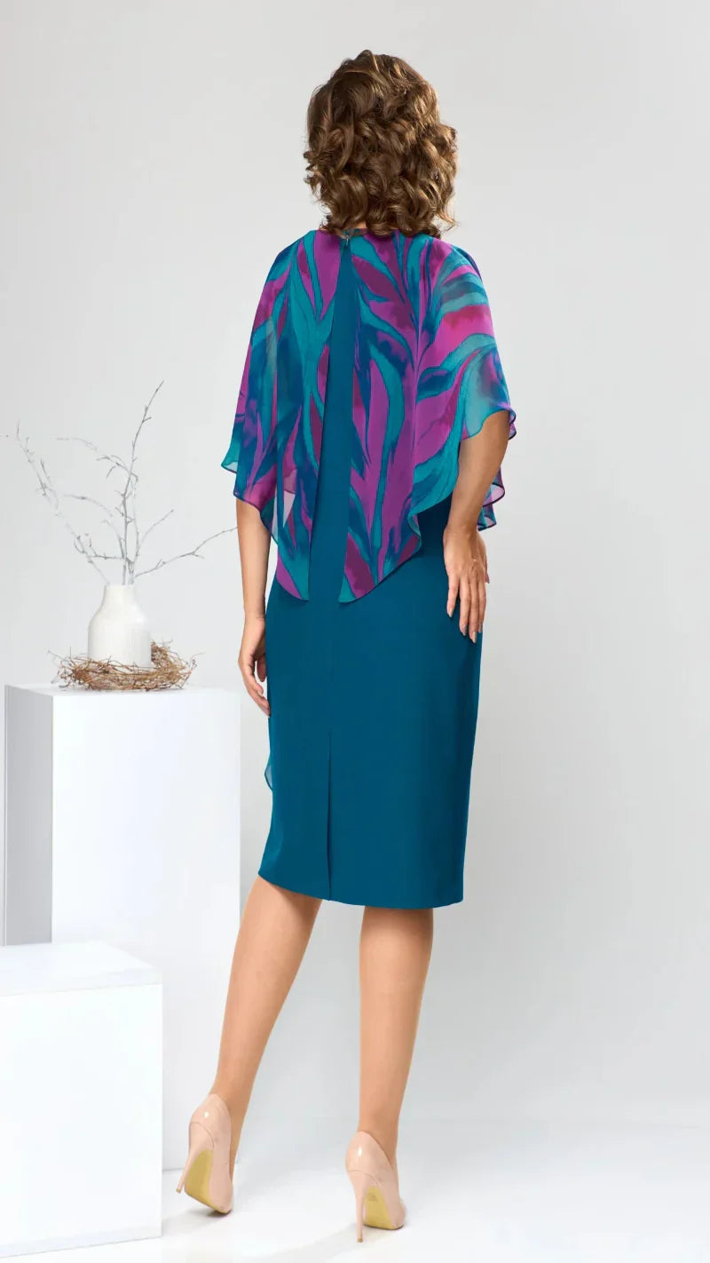 Mirabella | Elegant dress with draped details