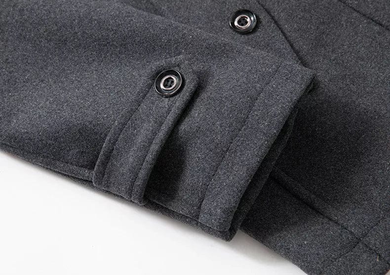 Adrien | Refined winter coat with stand-up collar