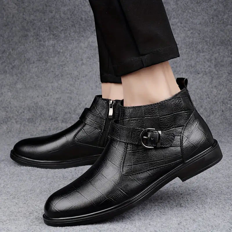 Bastien | Belted ankle boots with a distinguished character