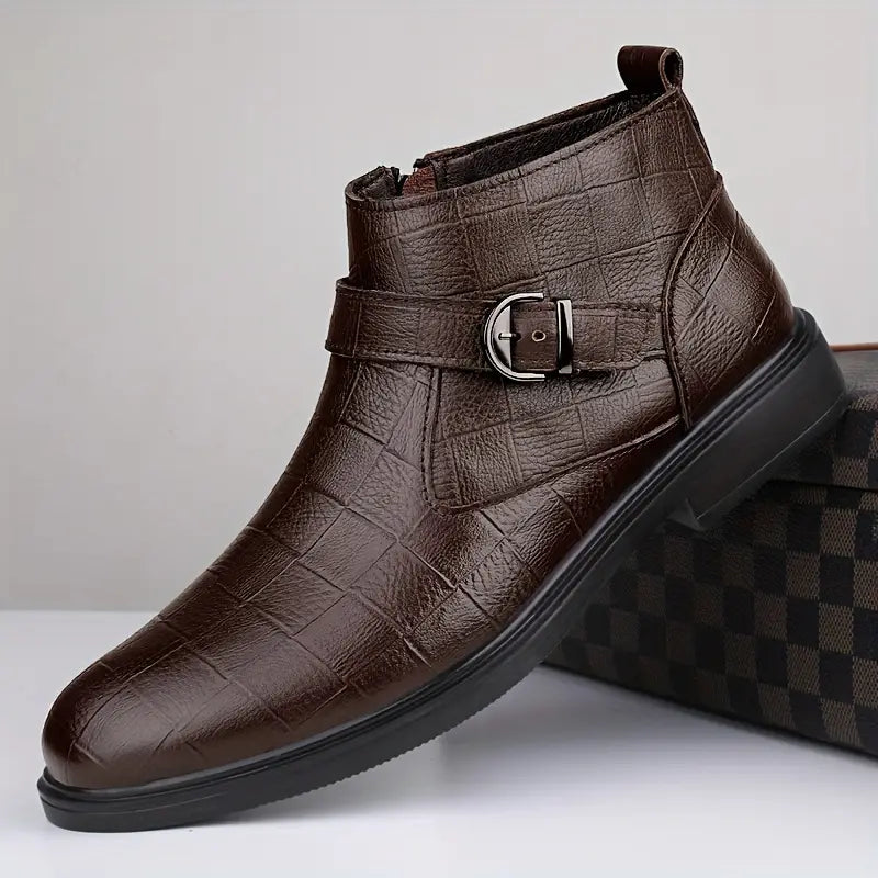 Bastien | Belted ankle boots with a distinguished character