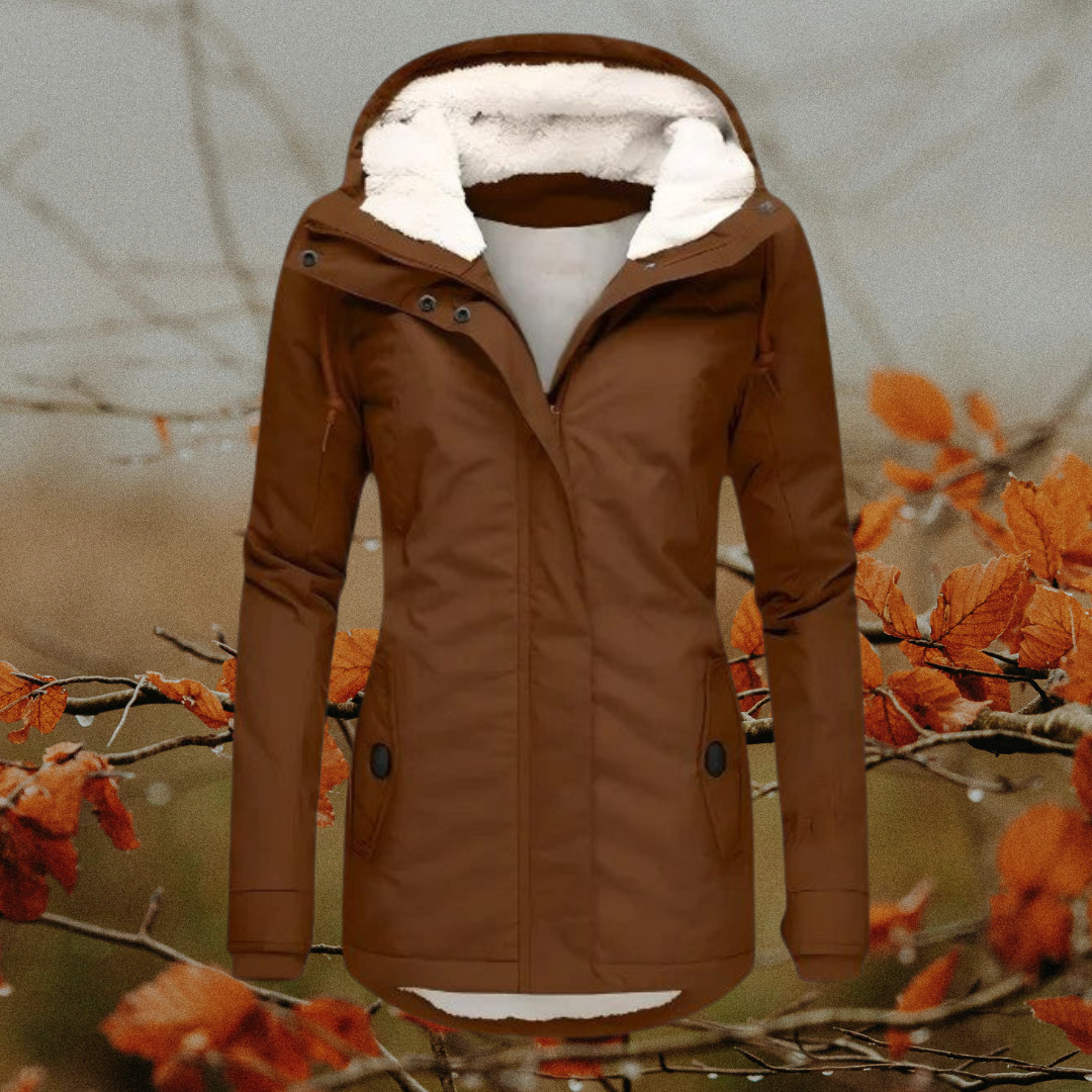 Amélie | Waterproof winter jacket with hood