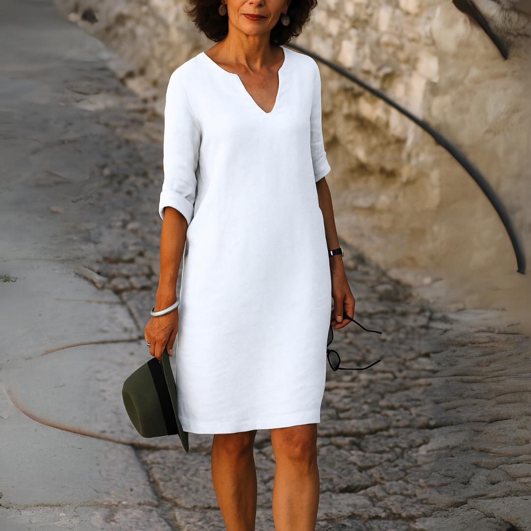 Jacinta | Elegant V-neck dress