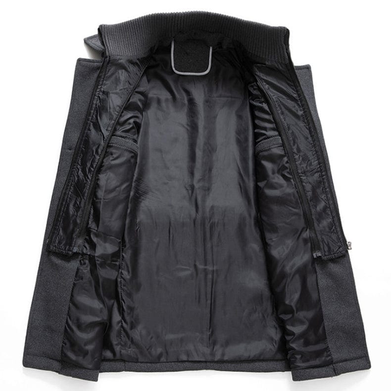 Adrien | Refined winter coat with stand-up collar