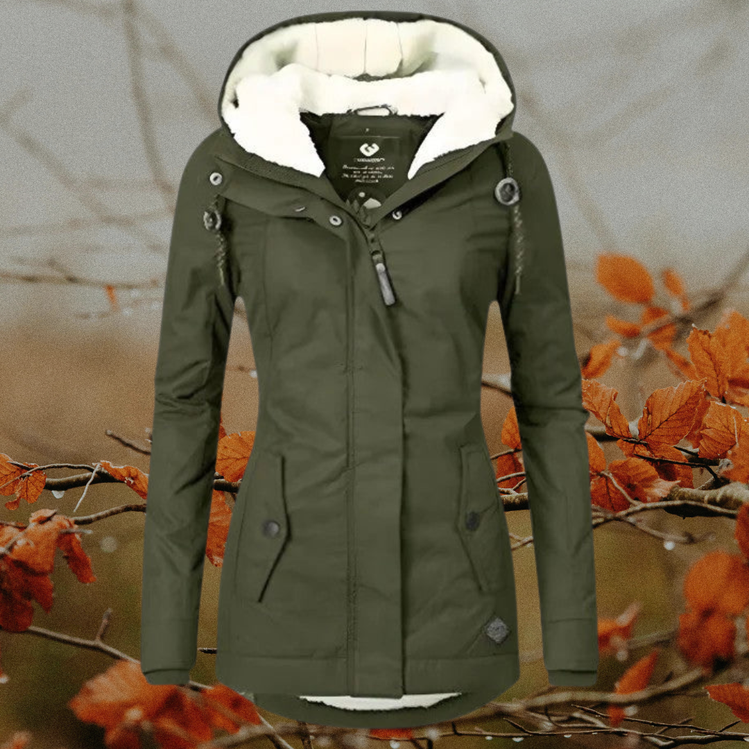 Amélie | Waterproof winter jacket with hood