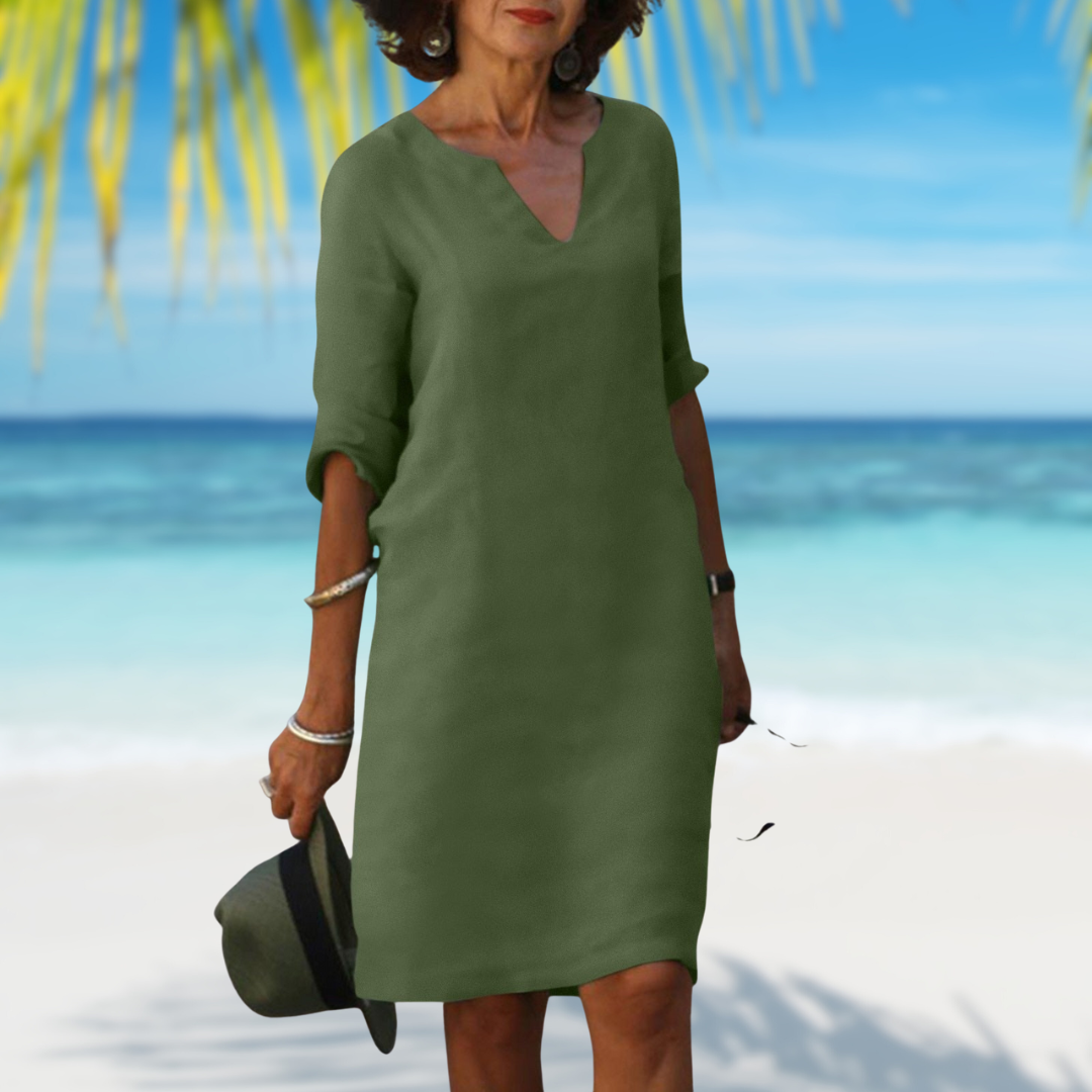 Eulalior | Flowing dress with timeless elegance