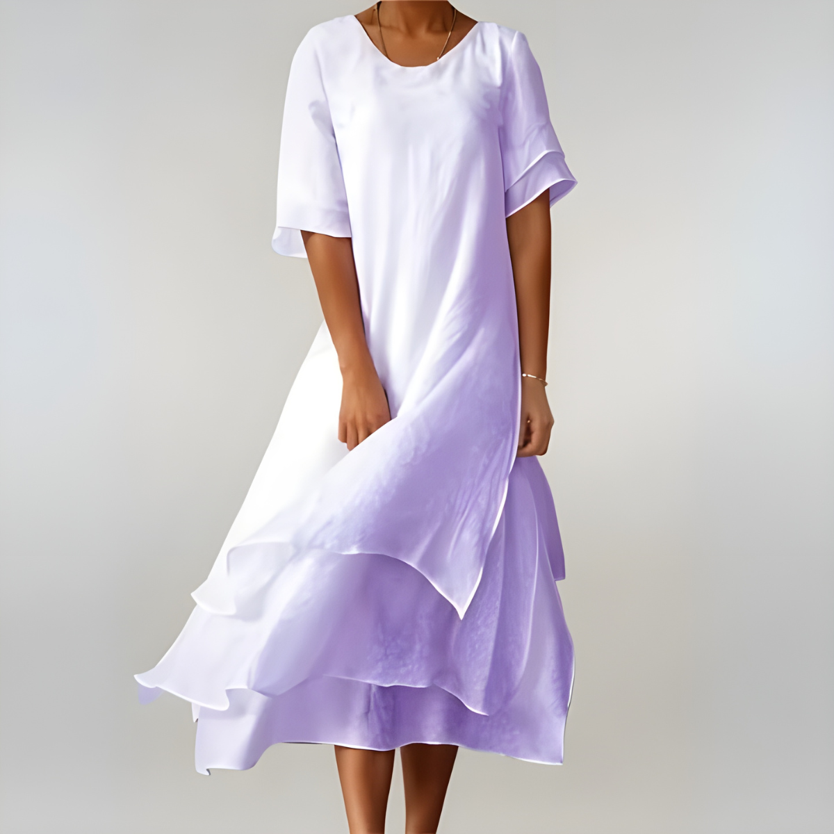 Palmina | Long cotton dress