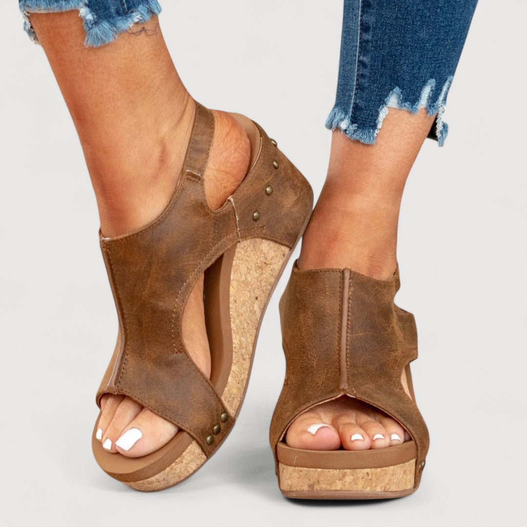 Cira | Wedge sandals