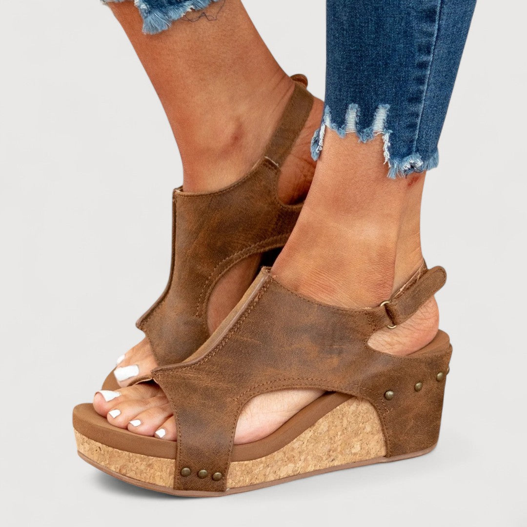 Cira | Wedge sandals