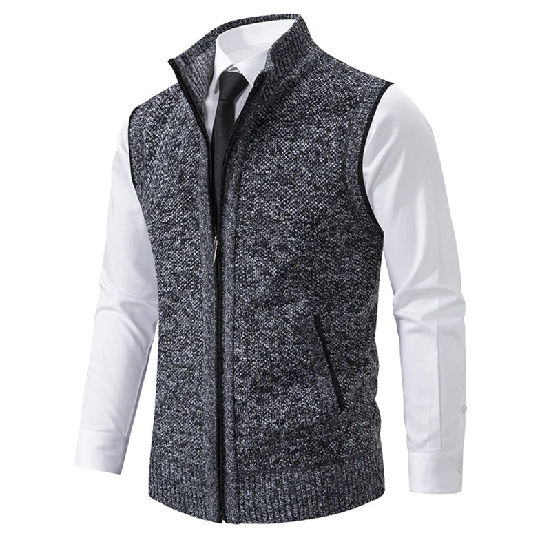 Rubén | Sleeveless woven fleece vest