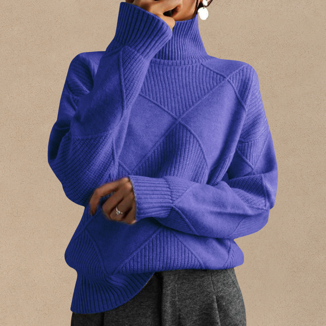 Maelis | Structured sweater with warm elegance