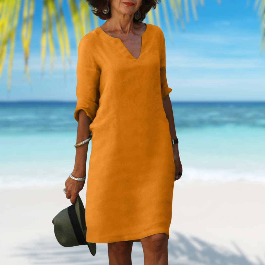 Eulalior | Flowing dress with timeless elegance