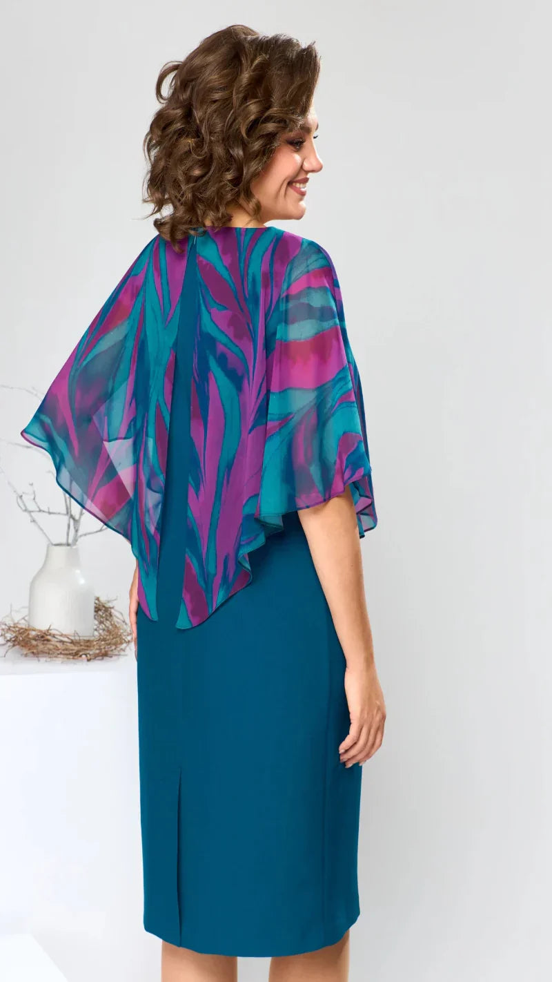 Mirabella | Elegant dress with draped details