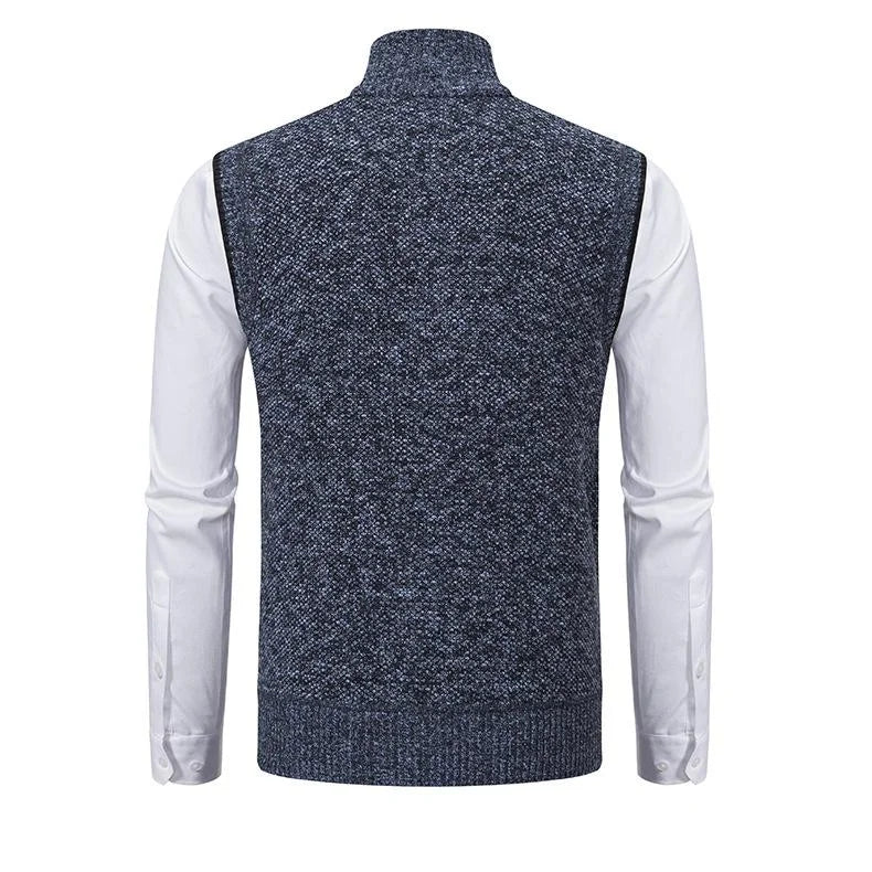 Rubén | Sleeveless woven fleece vest