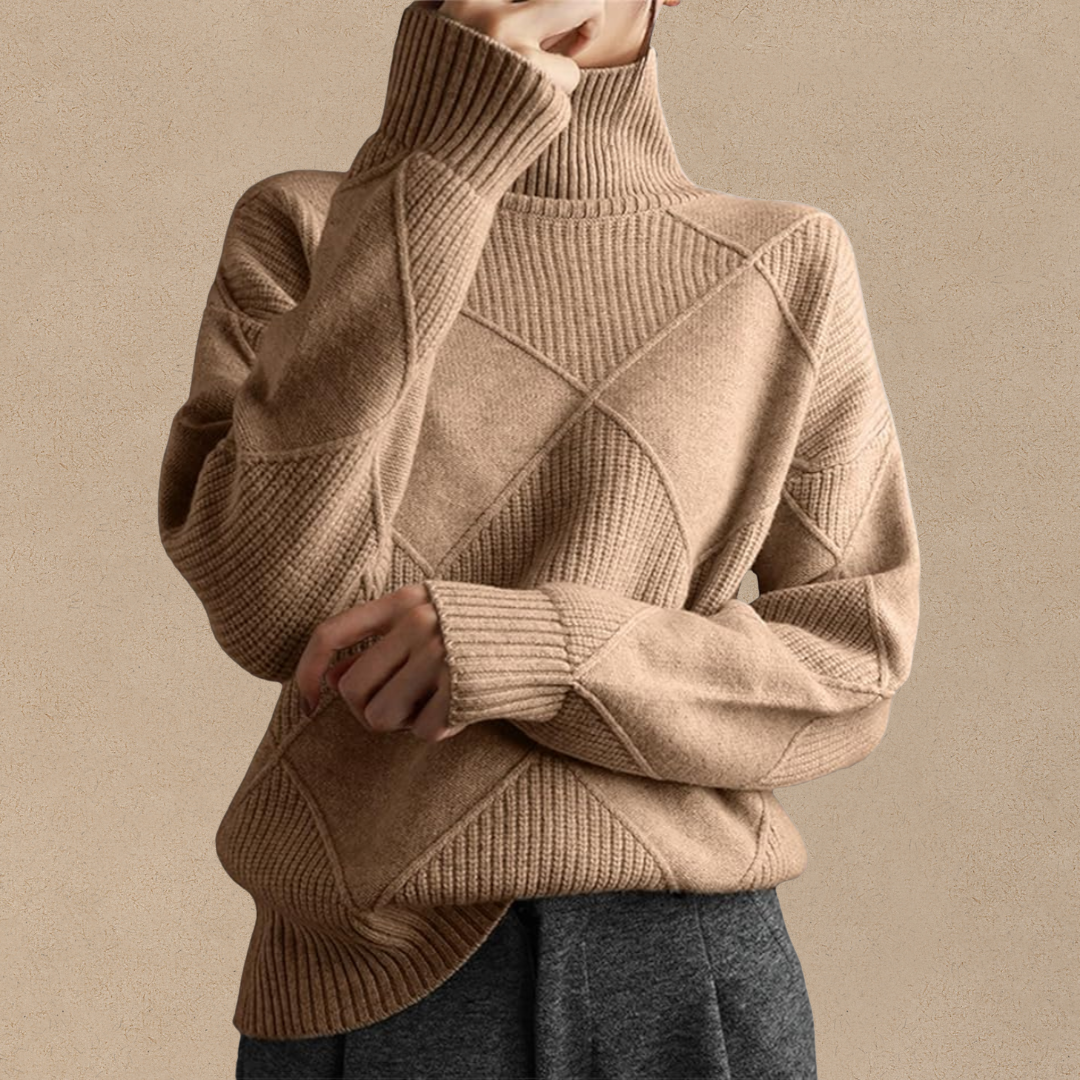 Maelis | Structured sweater with warm elegance