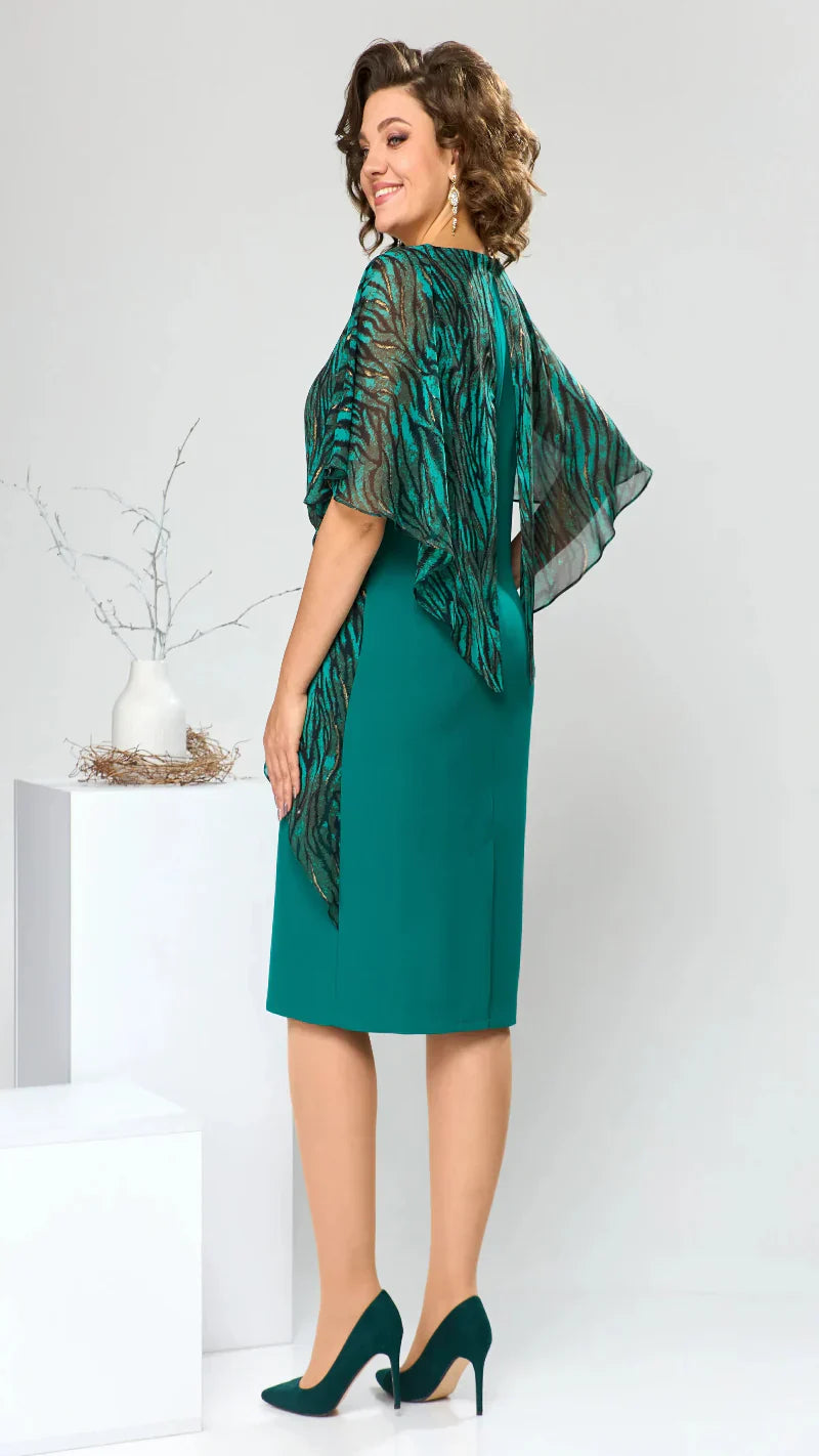 Mirabella | Elegant dress with draped details