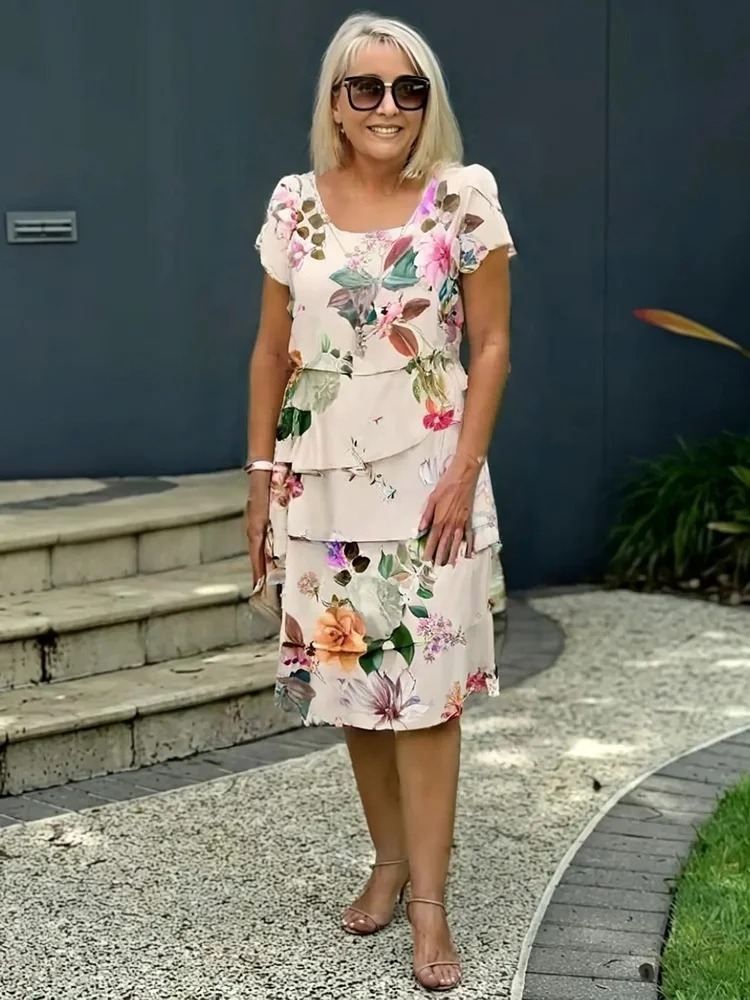 Indira | Elegant Floral Maxi Dress