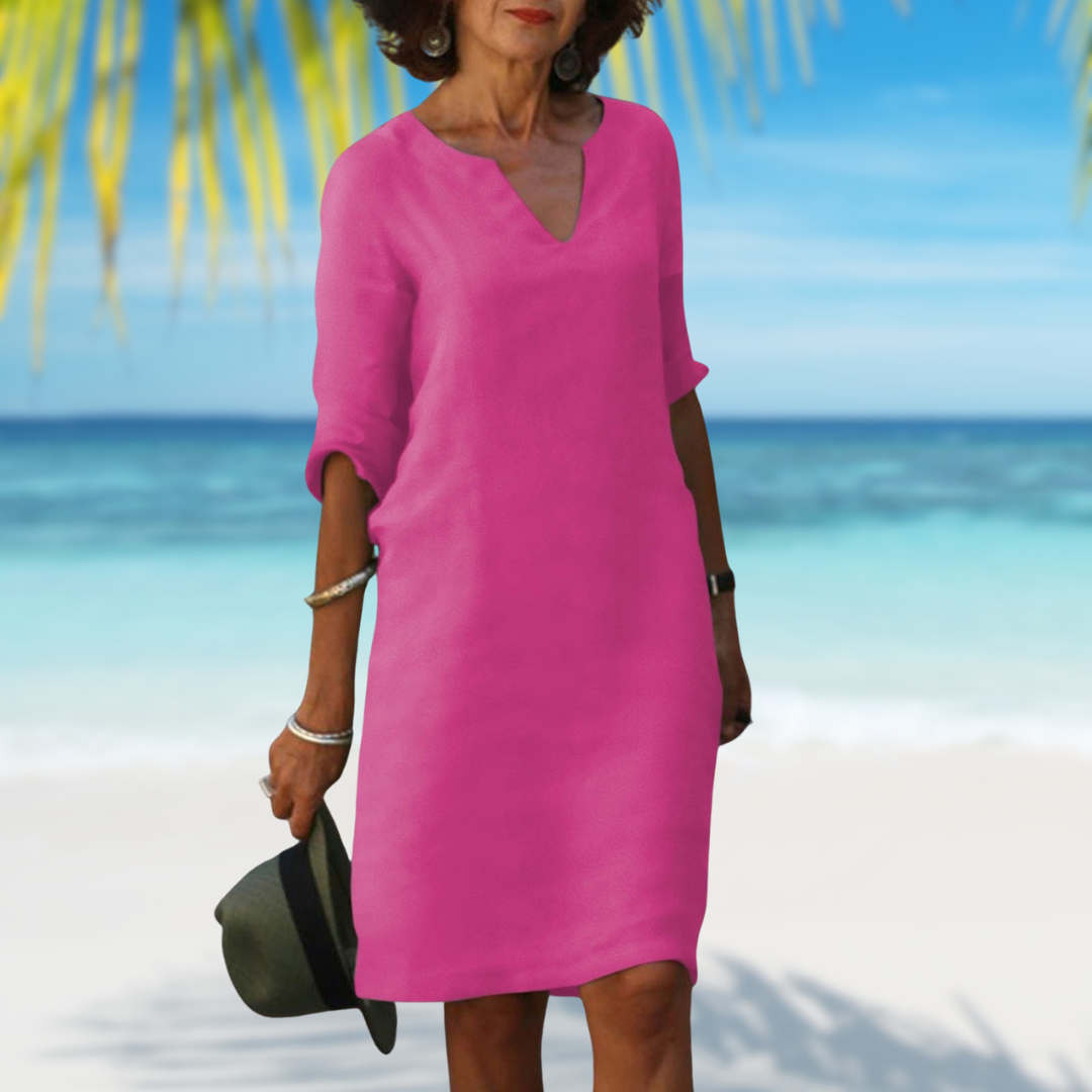 Eulalior | Flowing dress with timeless elegance