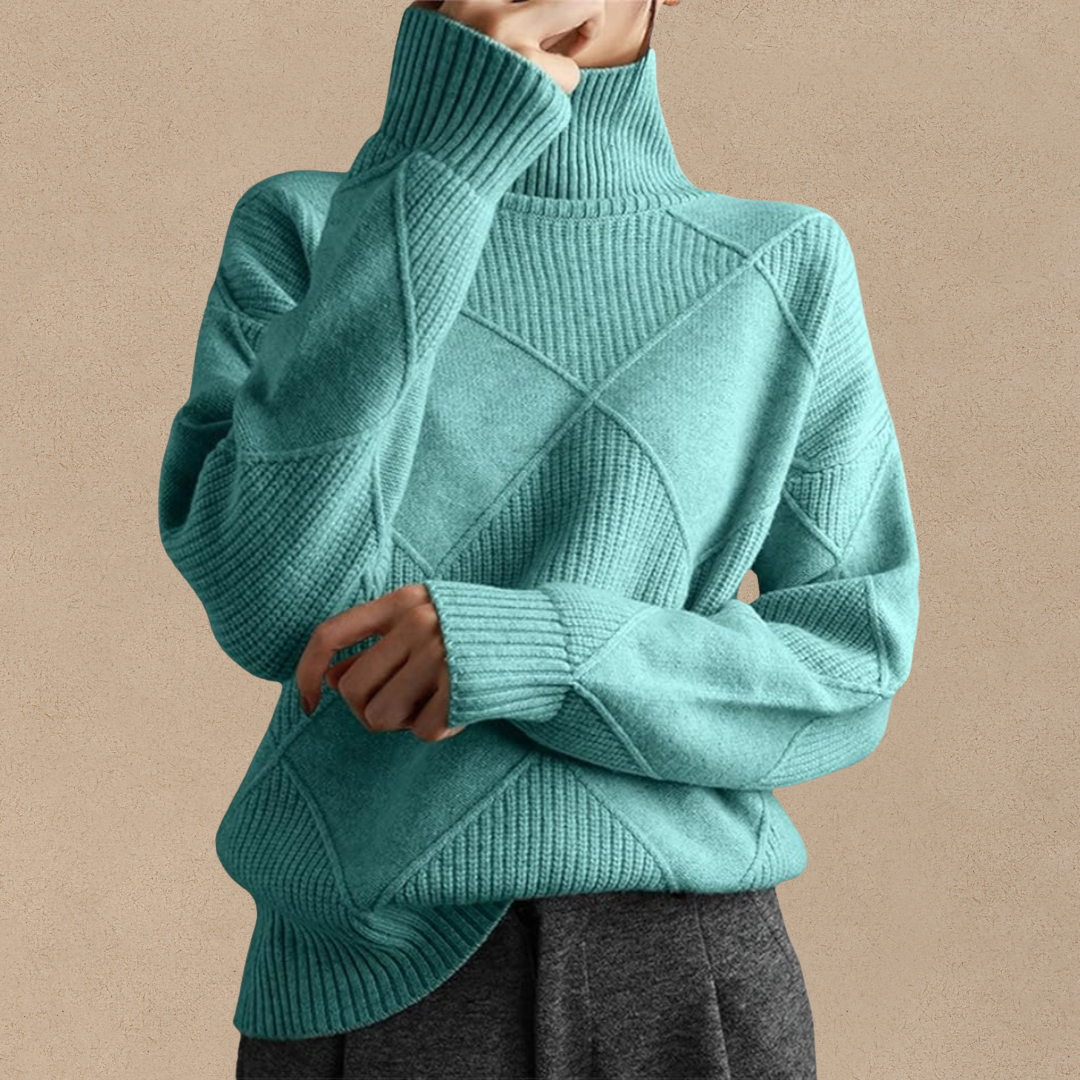 Maelis | Structured sweater with warm elegance