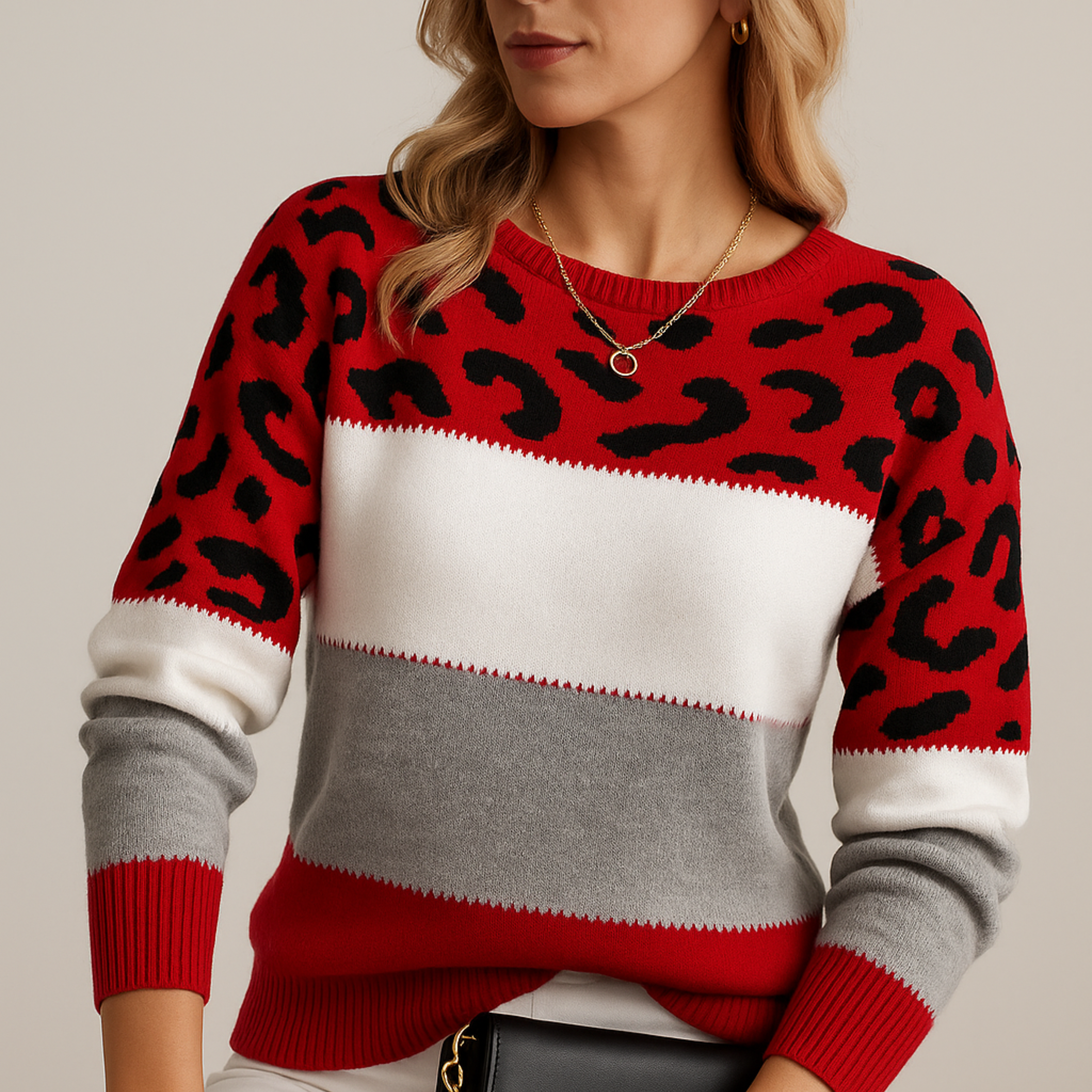Cléa | Chic Leopard Sweater