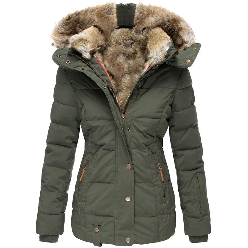 Marisol | Warm winter coat with fur lining