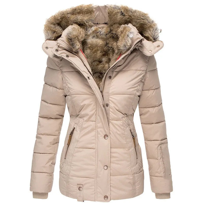 Marisol | Warm winter coat with fur lining