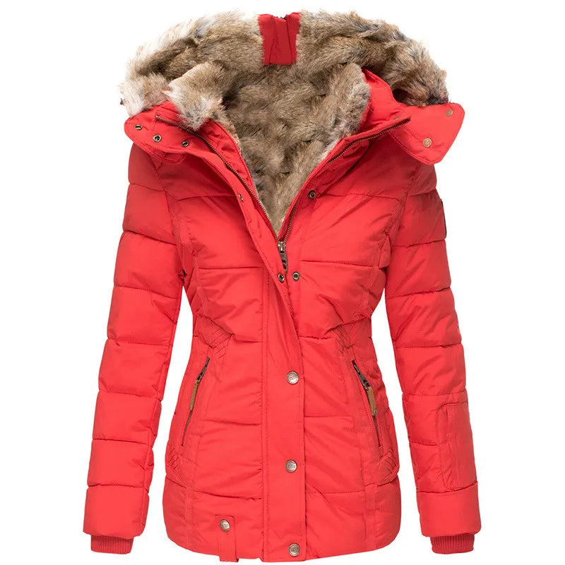 Marisol | Warm winter coat with fur lining