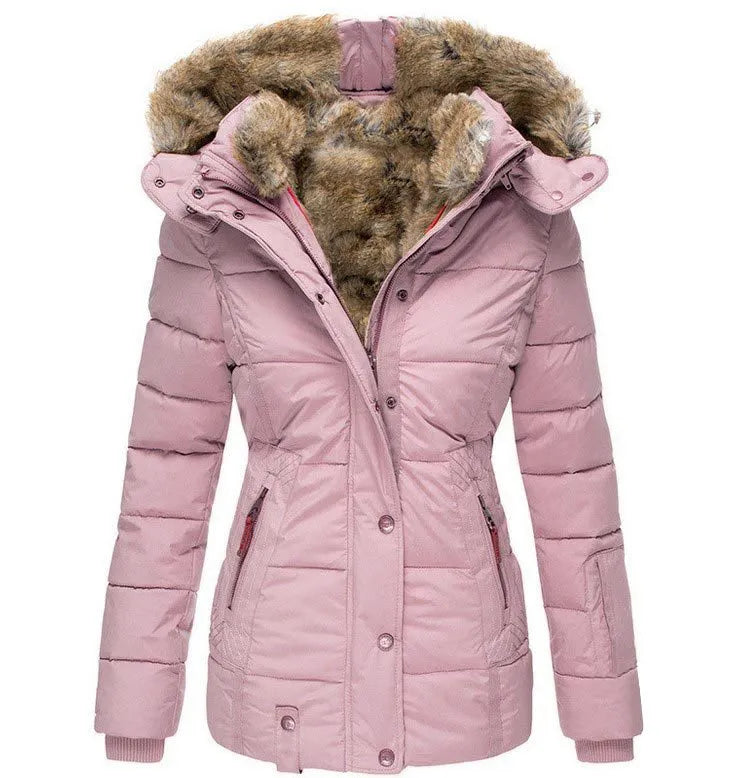 Marisol | Warm winter coat with fur lining