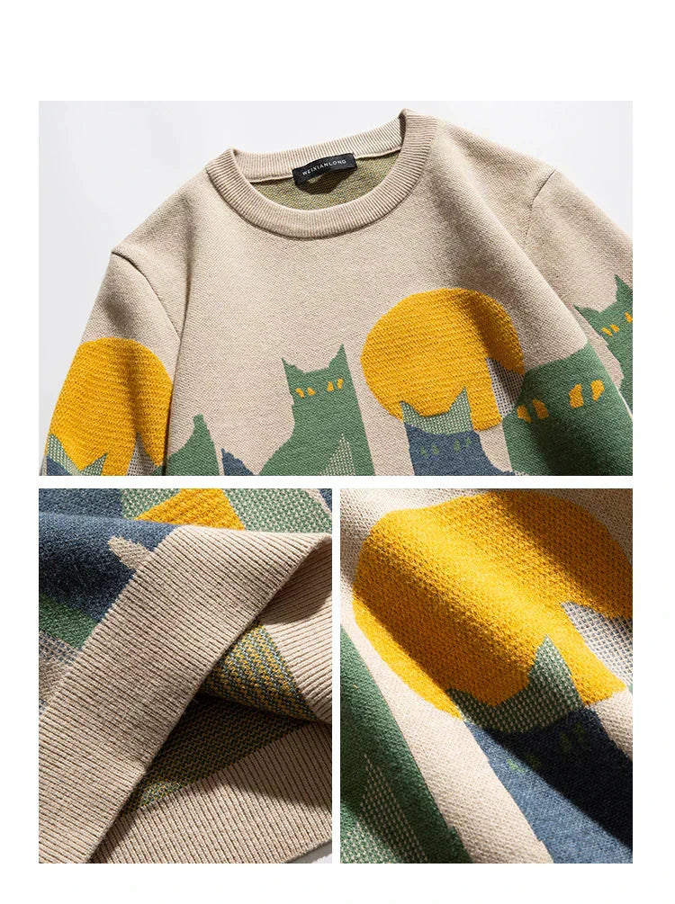 Iris | Moonlight Cat Sweater