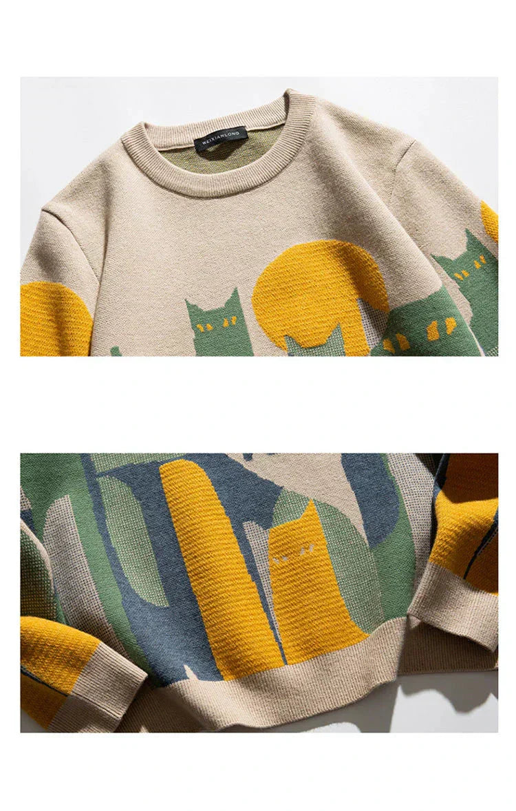 Iris | Moonlight Cat Sweater