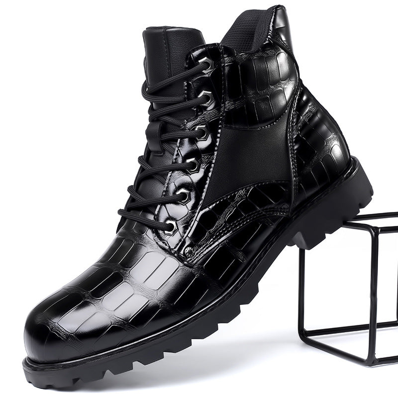 Marceau | Premium textured ankle boots