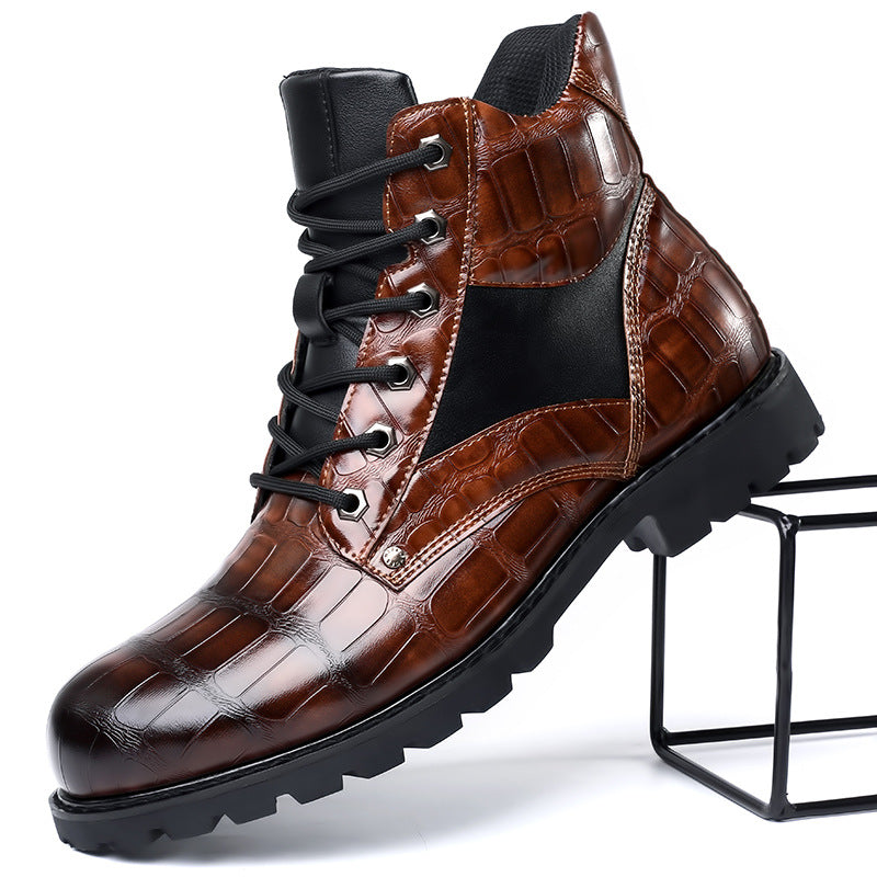 Marceau | Premium textured ankle boots