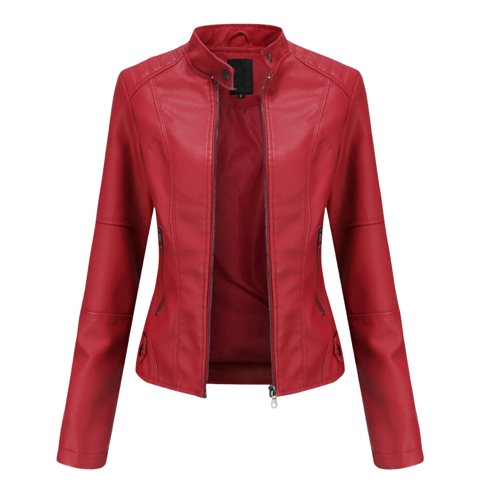Violeta | Elegant leather jacket for women