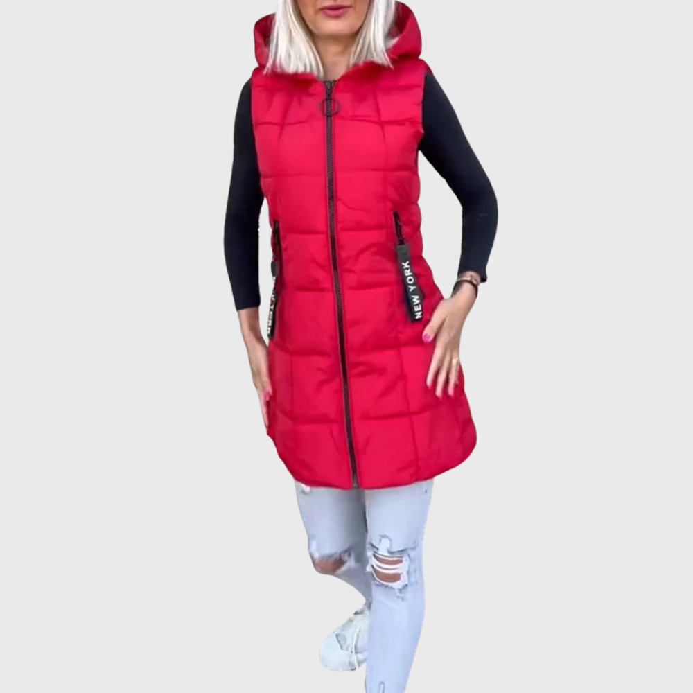Maëlla | Padded sleeveless coat