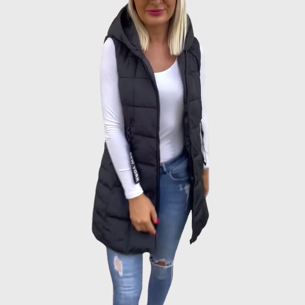 Maëlla | Padded sleeveless coat